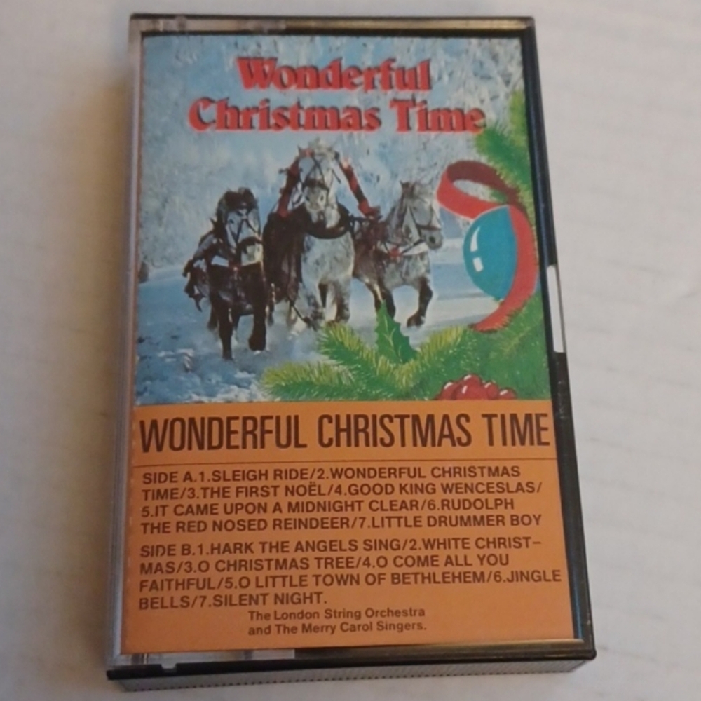 4/$30 Wonderful Christmas Time - Music Cassette Tape